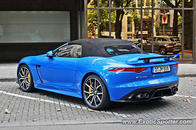 Jaguar F-Type spotted in Düsseldorf, Germany