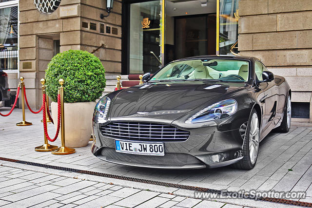 Aston Martin DB9 spotted in Düsseldorf, Germany