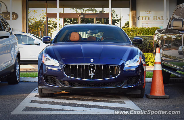 Maserati Quattroporte spotted in Stuart, Florida