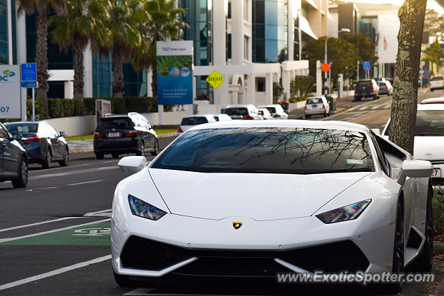 Lamborghini Huracan spotted in Auckland, New Zealand