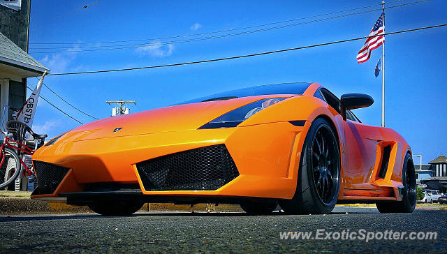 Lamborghini Gallardo spotted in Point Pleasant, New Jersey