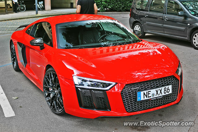 Audi R8 spotted in Düsseldorf, Germany