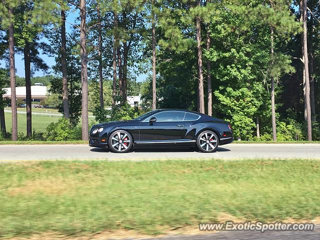 Bentley Continental spotted in Richburg, South Carolina