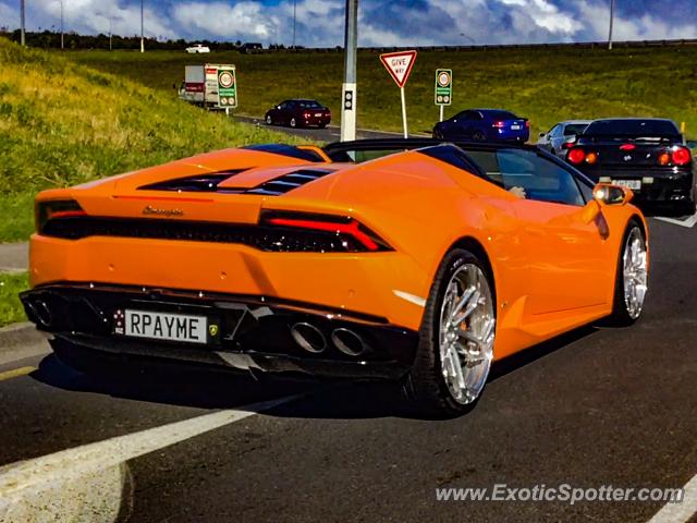 Lamborghini Huracan spotted in Auckland, New Zealand