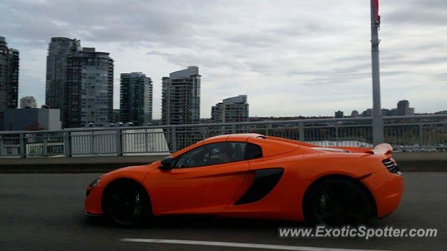 Mclaren 650S spotted in Vancouver, Canada