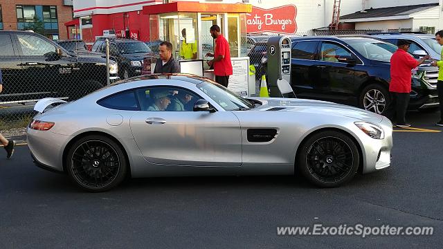 Mercedes AMG GT spotted in Boston, Massachusetts