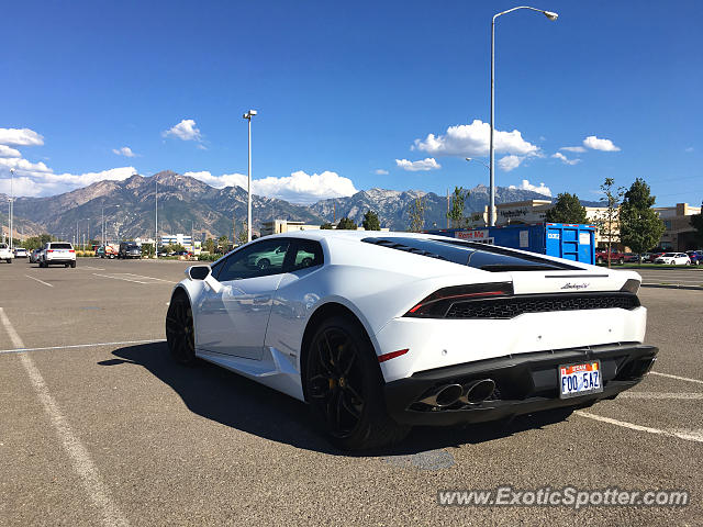 Lamborghini Huracan spotted in Murray, Utah