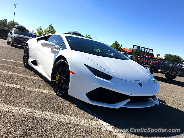 Lamborghini Huracan spotted in Murray, Utah