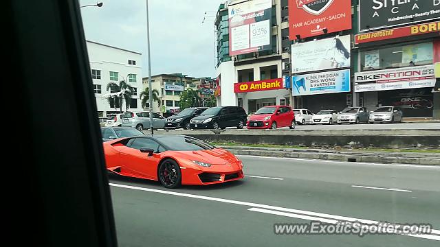 Lamborghini Huracan spotted in Petaling Jaya, Malaysia