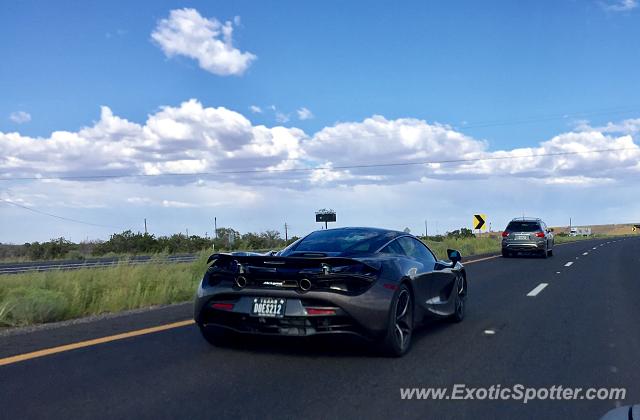 Mclaren 720S spotted in Winslow, Arizona