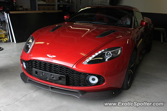 Aston Martin Zagato spotted in Auckland, New Zealand