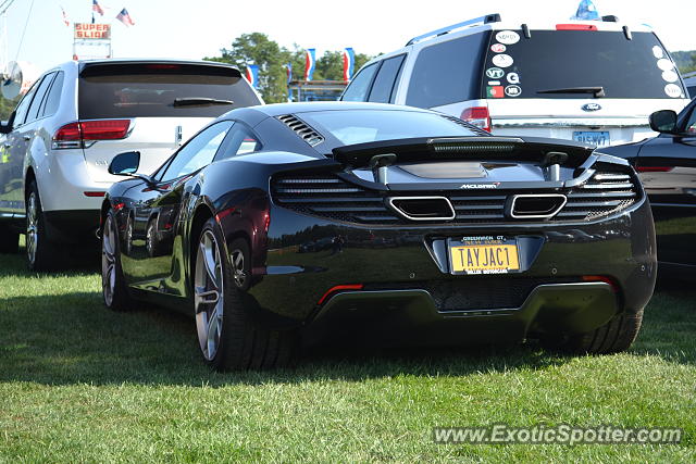 Mclaren MP4-12C spotted in Farmington, Connecticut