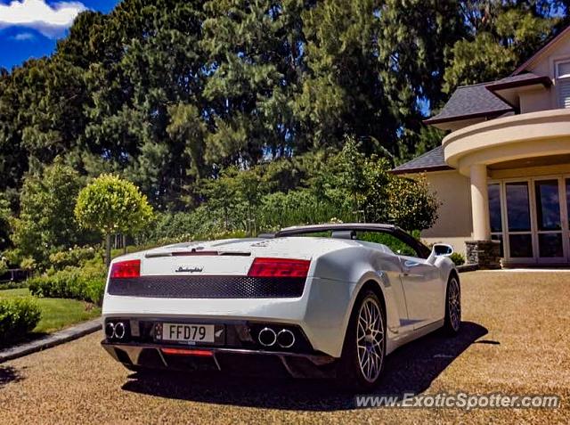 Lamborghini Gallardo spotted in Auckland, New Zealand