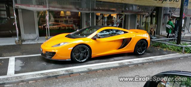 Mclaren MP4-12C spotted in Zürich, Switzerland