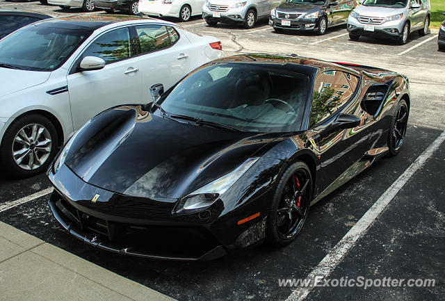 Ferrari 488 GTB spotted in Columbus, Ohio