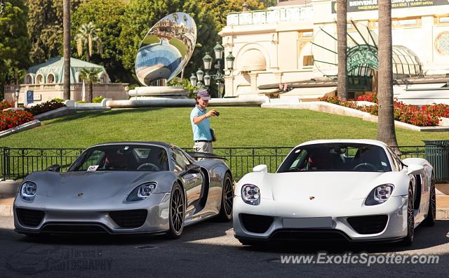 Porsche 918 Spyder spotted in Monaco, Monaco