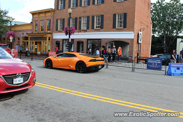 Lamborghini Huracan spotted in Georgetown, Virginia