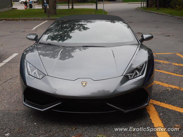 Lamborghini Huracan spotted in Quebec, Canada