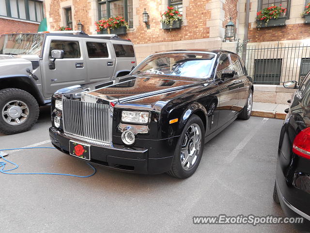 Rolls-Royce Phantom spotted in Quebec, Canada