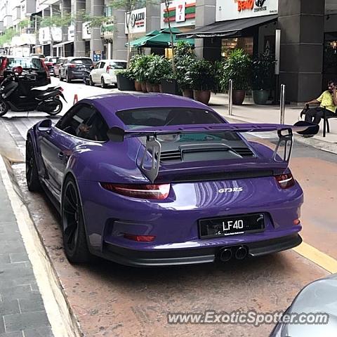 Porsche 911 GT3 spotted in Kuala Lumpur, Malaysia