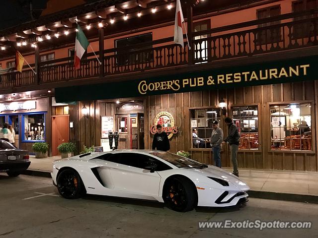 Lamborghini Aventador spotted in Monterey, California