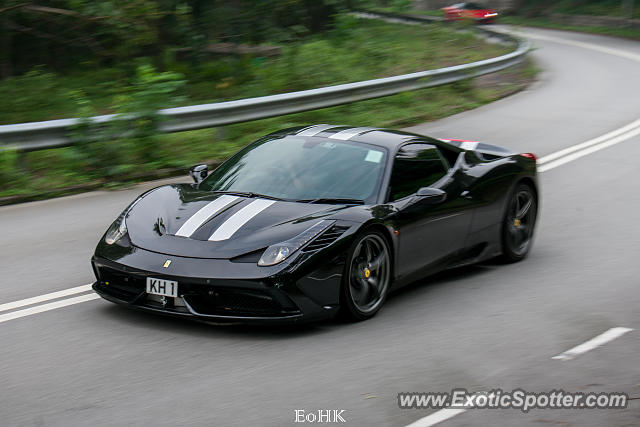 Ferrari 458 Italia spotted in Hong Kong, China