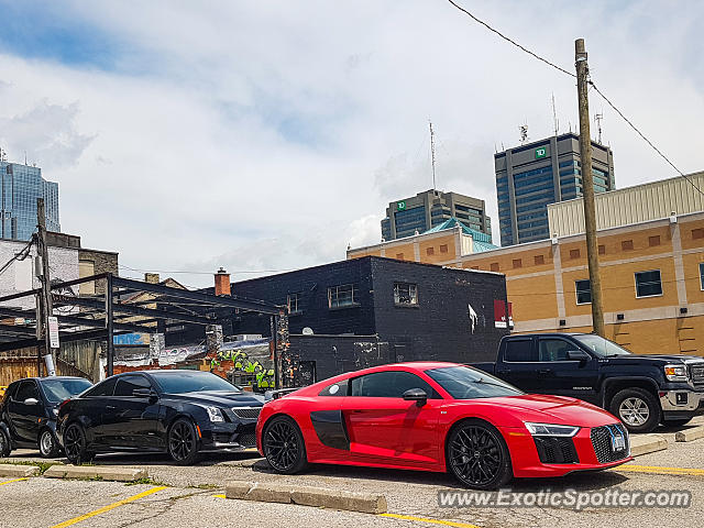 Audi R8 spotted in London, Ontario, Canada