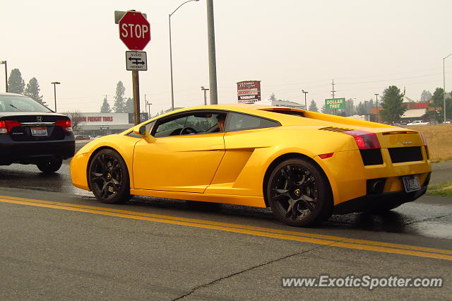 Lamborghini Gallardo spotted in CdA, Idaho