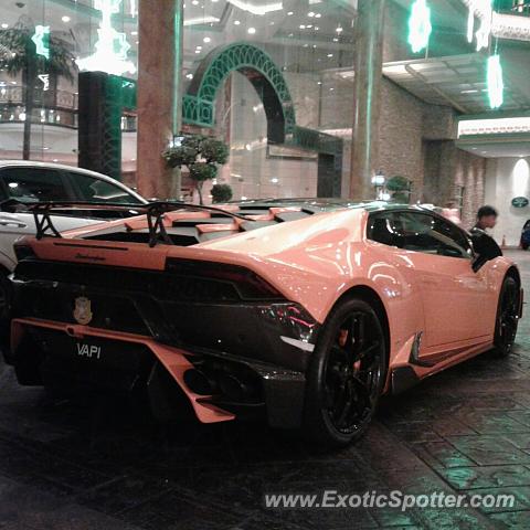 Lamborghini Huracan spotted in Kuala Lumpur, Malaysia