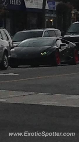 Lamborghini Huracan spotted in Toronto, Canada