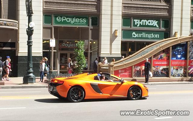 Mclaren 650S spotted in Chicago, Illinois