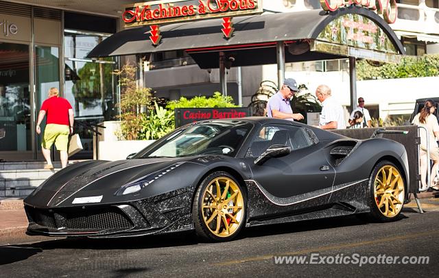 Ferrari 488 GTB spotted in Cannes, France