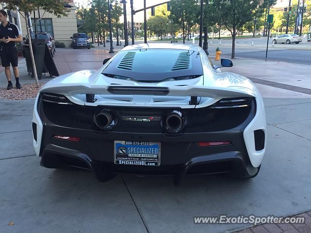 Mclaren 675LT spotted in Salt Lake City, Utah