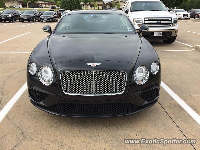 Bentley Continental spotted in Lewisville, Texas