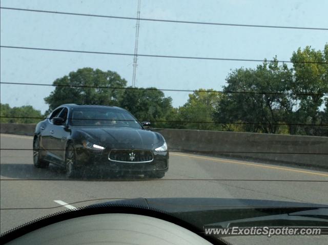 Maserati Ghibli spotted in Golden Valley, Minnesota