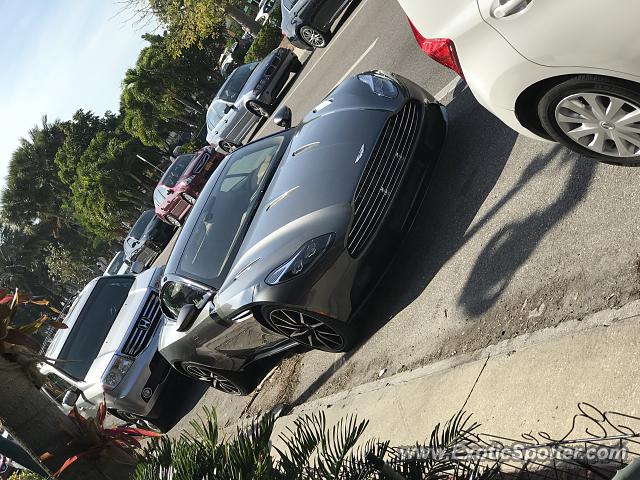 Aston Martin DB11 spotted in Sarasota, Florida
