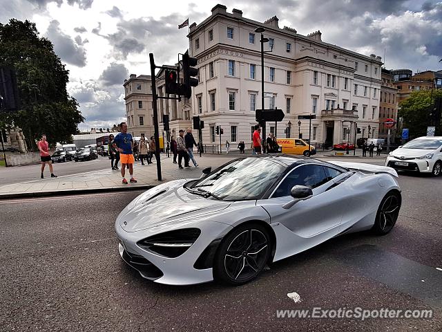 Mclaren 720S spotted in London, United Kingdom