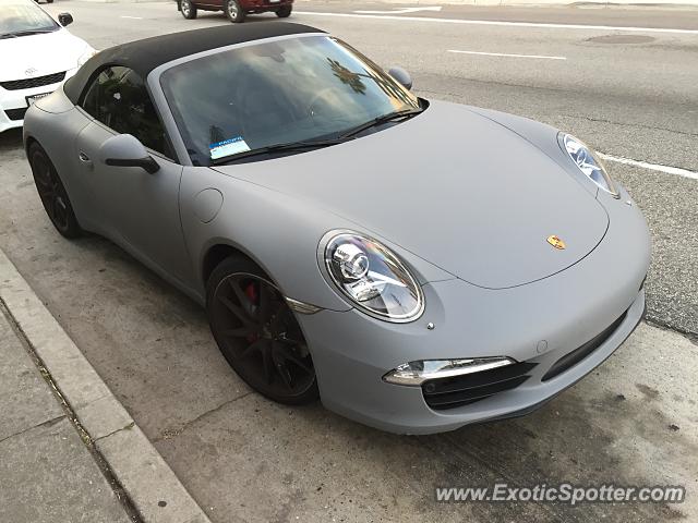 Porsche 911 spotted in San Diego, California