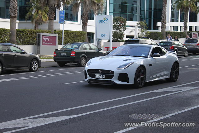 Jaguar F-Type spotted in Auckland, New Zealand