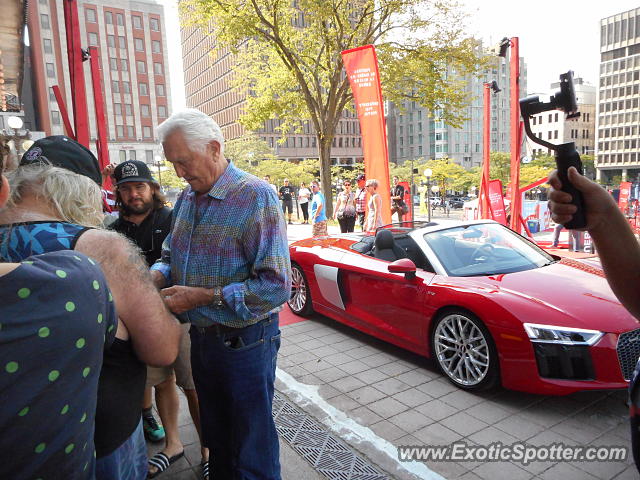 Audi R8 spotted in Québec, Canada