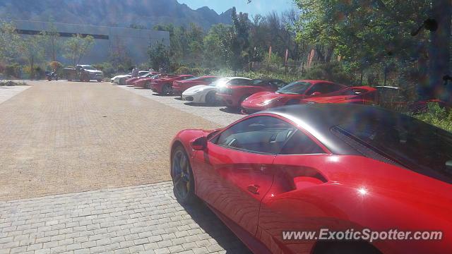 Ferrari 488 GTB spotted in Somerset west, South Africa