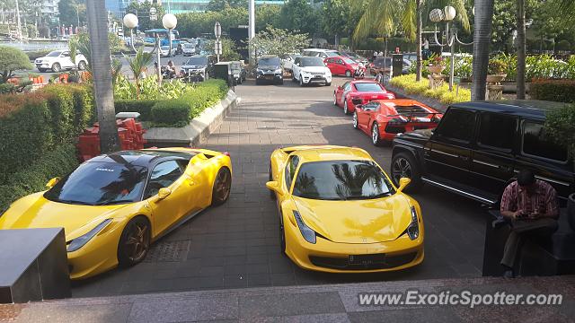 Ferrari 458 Italia spotted in Jakarta, Indonesia