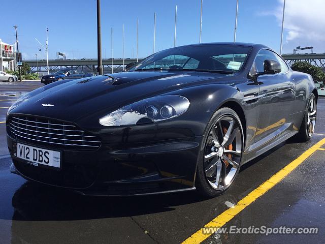 Aston Martin DBS spotted in Auckland, New Zealand