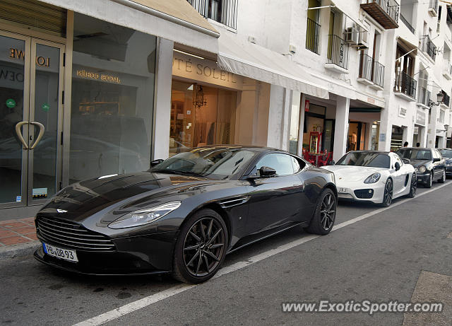 Aston Martin DB11 spotted in Puerto Banus, Spain