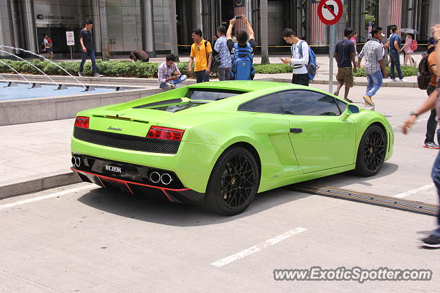 Lamborghini Gallardo spotted in Kuala Lumpur, Malaysia