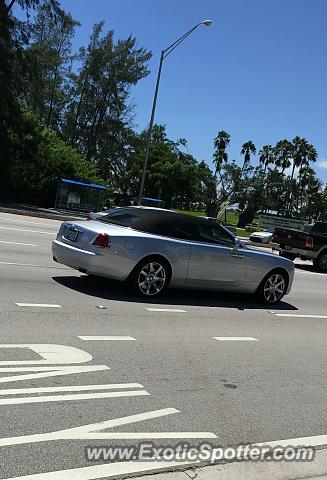 Rolls-Royce Dawn spotted in Miami, Florida