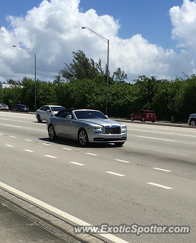 Rolls-Royce Dawn spotted in Miami, Florida