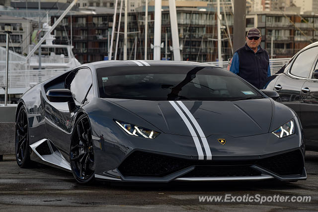 Lamborghini Huracan spotted in Auckland, New Zealand