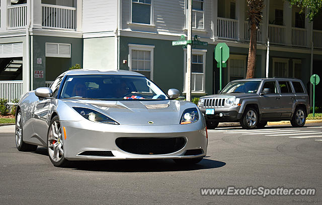 Lotus Evora spotted in Celebration, Florida