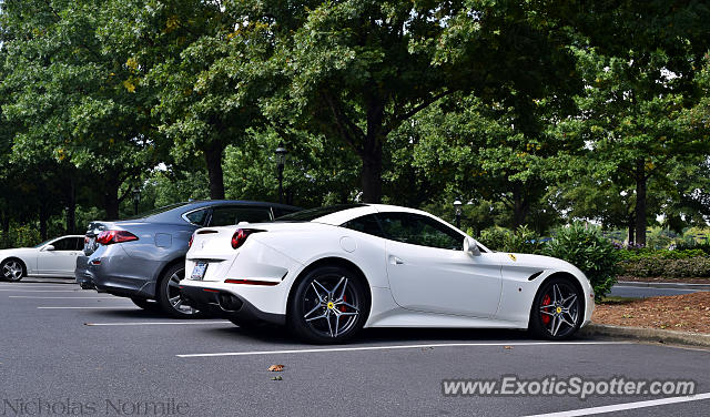 Ferrari California spotted in Charlotte, North Carolina